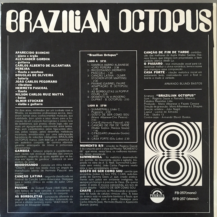 Full brazilian octopus back