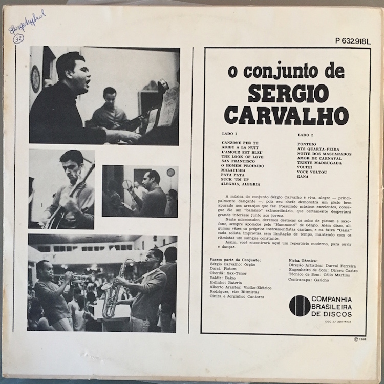 Full sergio carvalho ritmo back